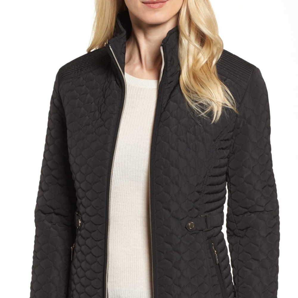 Quilted Stand Collar Jacket